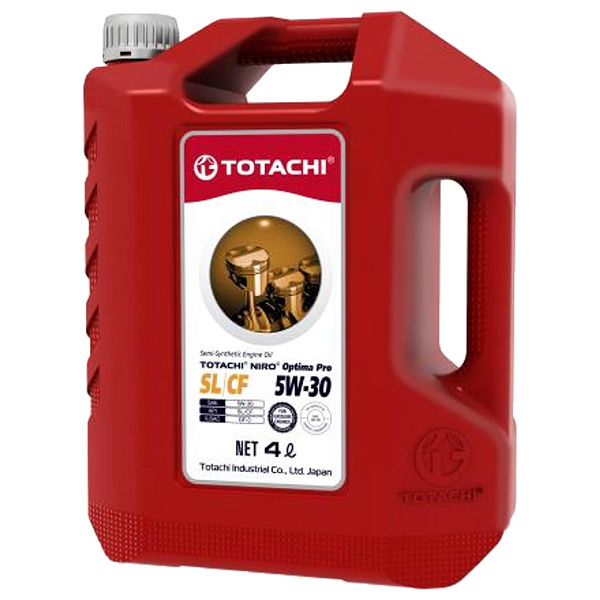 Моторное масло TOTACHI полусинтетическое 5W30 Niro Optima Pro Sl/Cf 4л