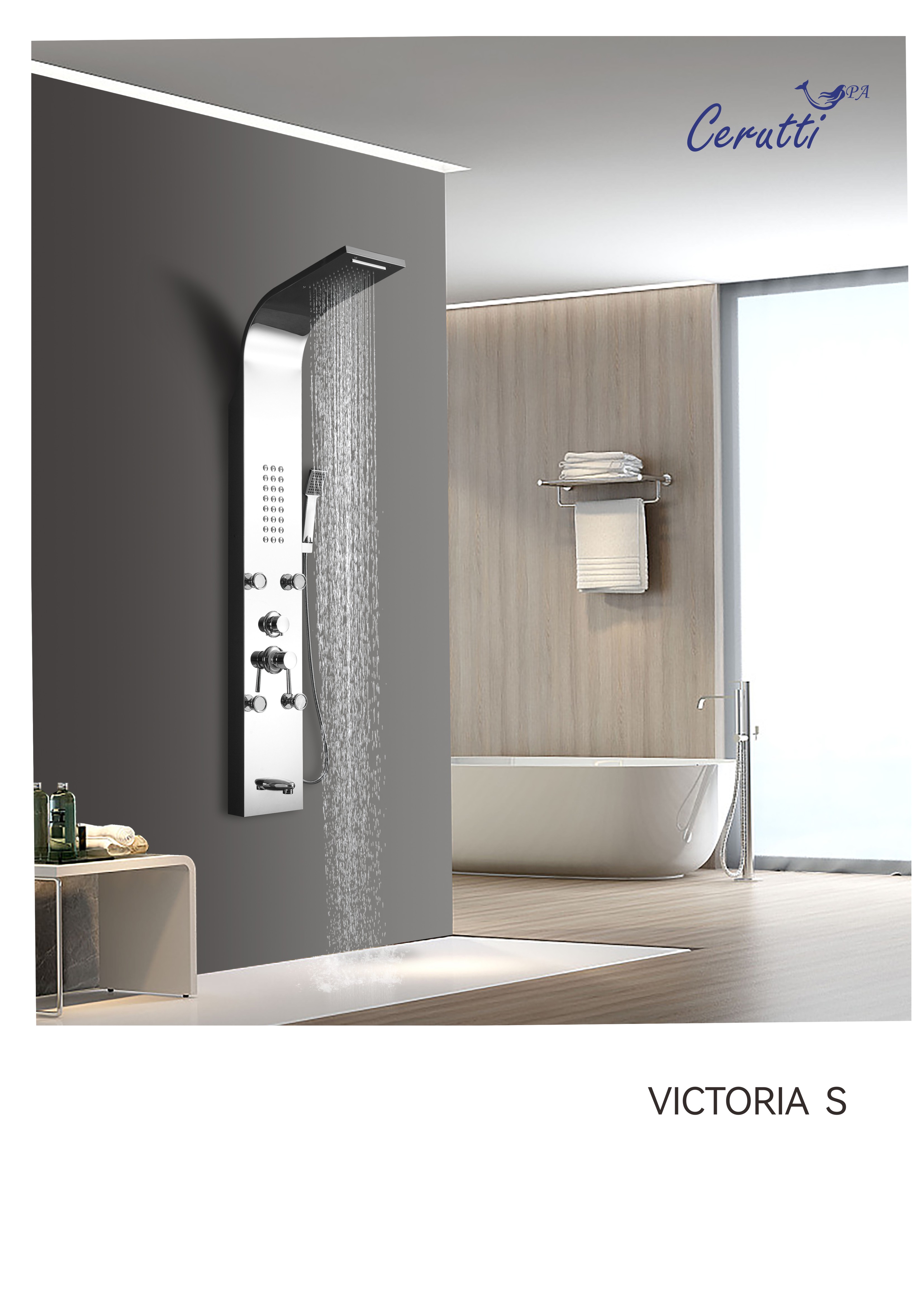 Душевая панель Ceruttispa VICTORIA S CT9976