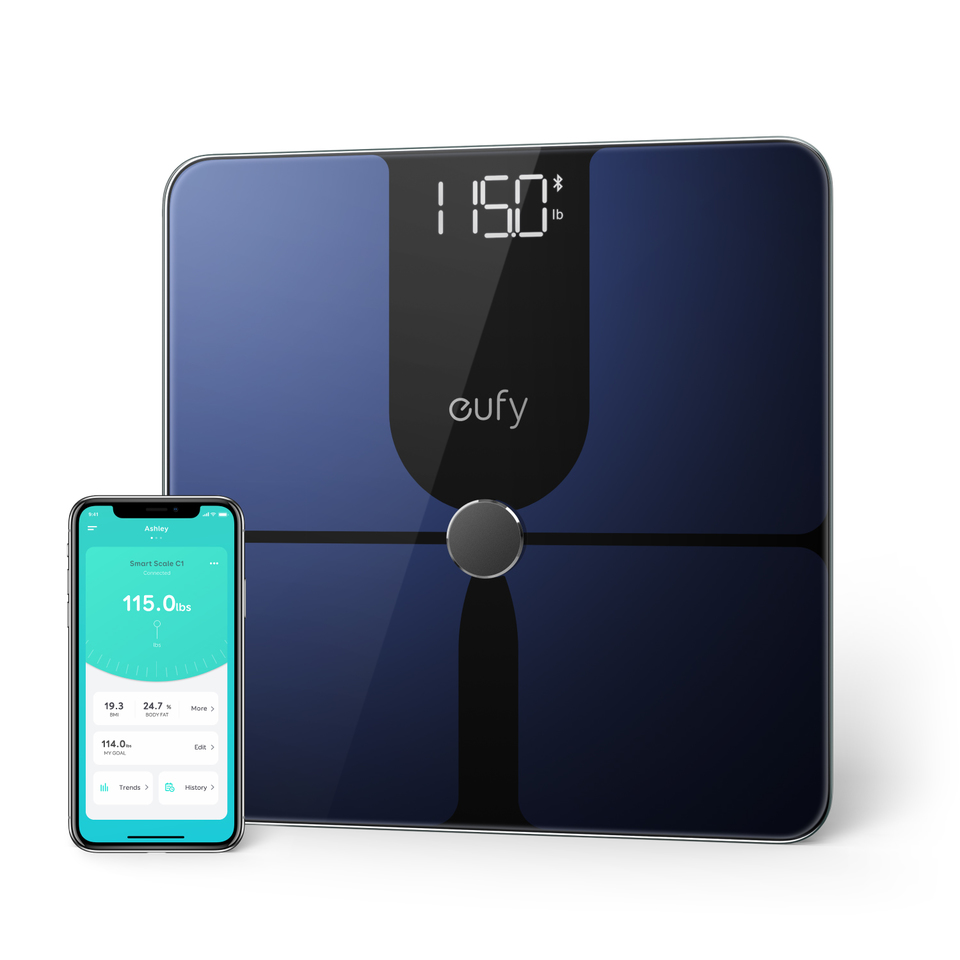 фото Весы напольные anker eufy smart scale p1 black