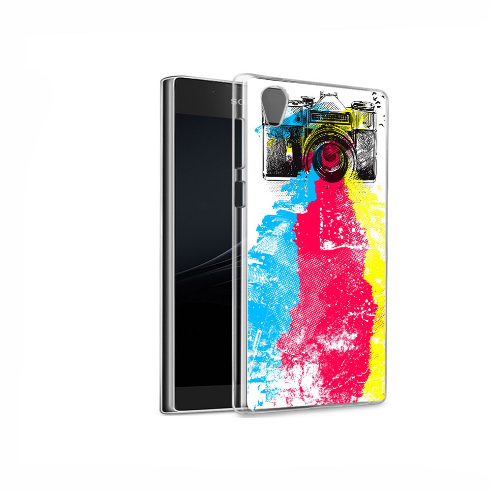 фото Чехол mypads tocco для sony xperia l1 цветной фотоаппарат (pt66853.250.668)
