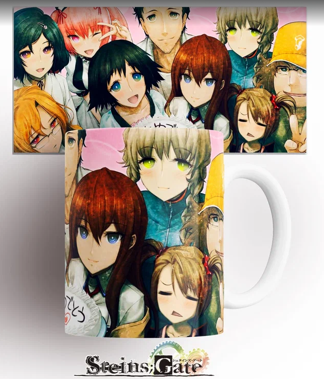 

Кружка аниме Врата Штейна steins gate anime 330 мл., Кружка Врата Штейна/Steins Gate/Аниме/Anime/с принтом. 330 мл
