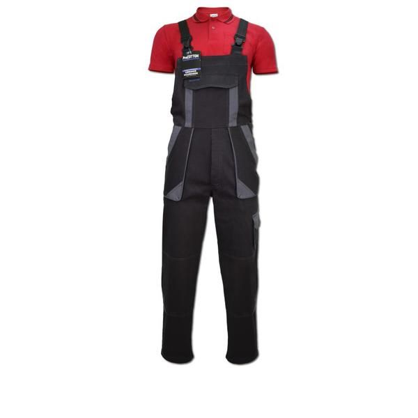 

Полукомбинезон рабочий мужской Art.Master PROCOTTON GREY серый 50 RU, PROCOTTON GREY