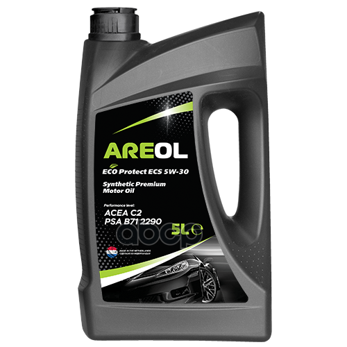 

Моторное масло Areol Eco Protect Ecs синтетическое 5W30 5л
