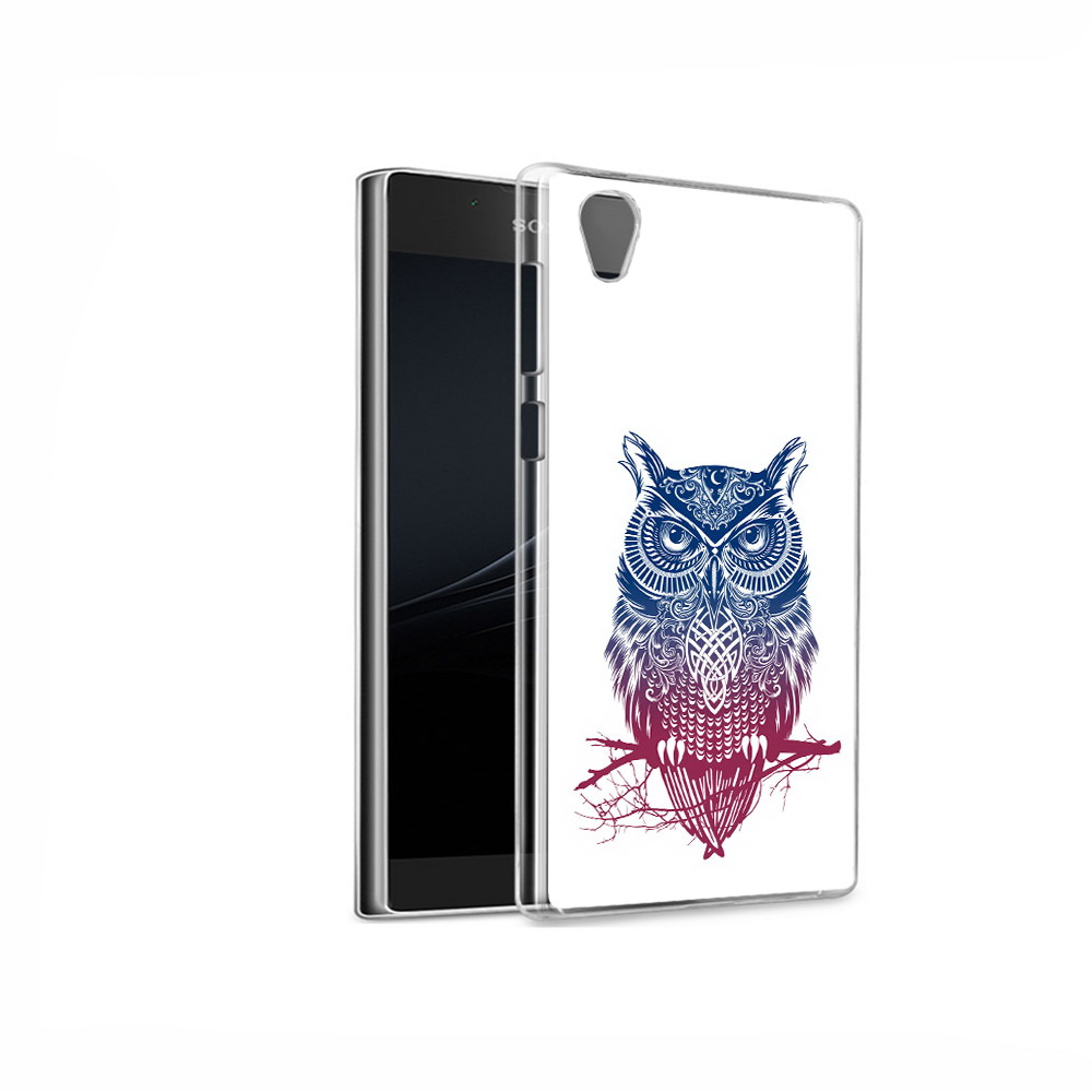 

Чехол MyPads Tocco для Sony Xperia L1 хиппи сова (PT66853.250.664), Прозрачный, Tocco