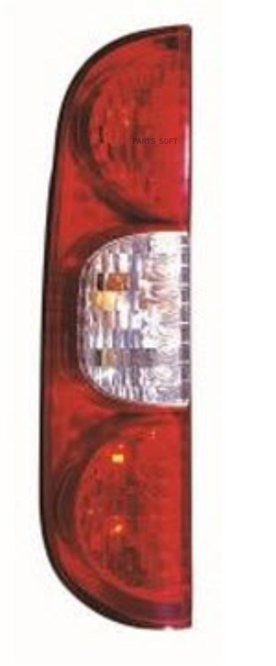 

Фонарь Задний Лев (Красно-Белый) Fiat: Doblo 05- Depo арт. 661-1927L-UE