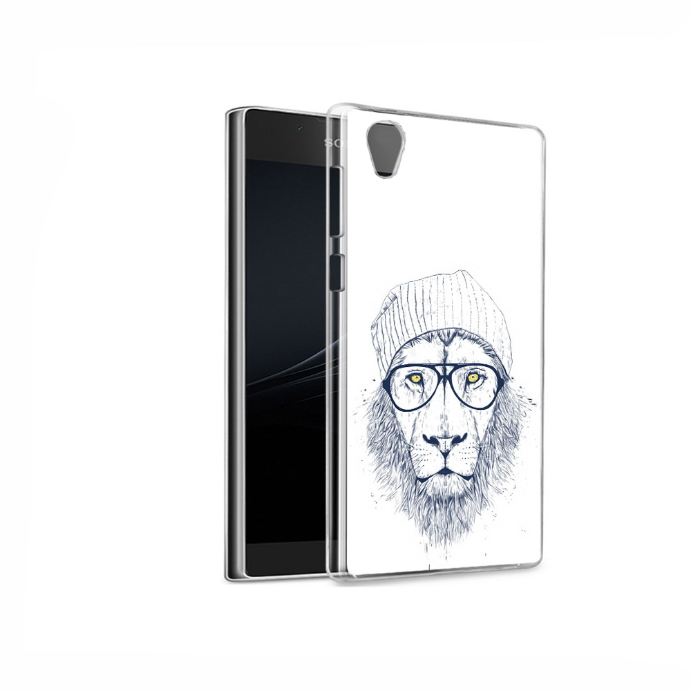 

Чехол MyPads Tocco для Sony Xperia L1 хиппи лев (PT66853.250.663), Прозрачный, Tocco