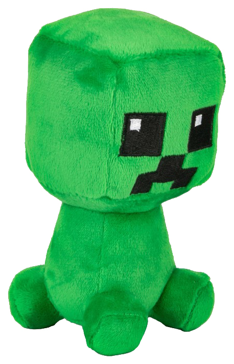 Мягкая игрушка Minecraft Dungeons Mini Crafter Creeper, 12 см Minecraft