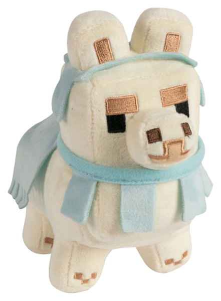 фото Мягкая игрушка minecraft happy explorer baby llama, 19 см minecraft