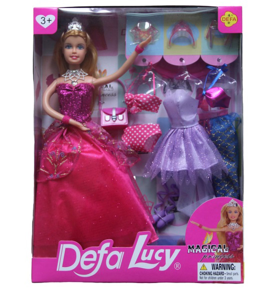 фото Игровой набор defa lucy красотка 8269 pink