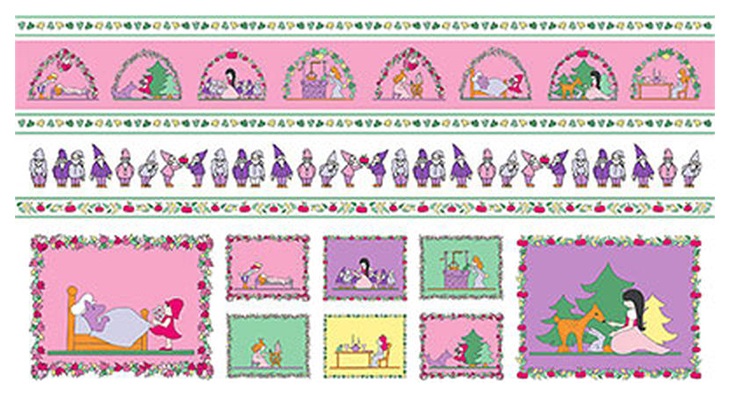 

Ткань Peppy Panel 035 60x110 см 146+/-5 г/м2, Разноцветный