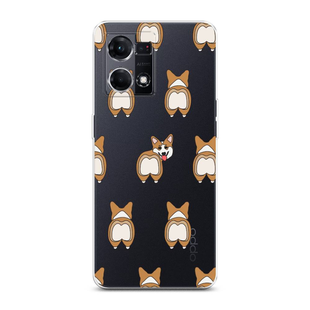 

Чехол Awog на Oppo Reno 8 4G "Милый корги фон", Белый;бежевый;коричневый, 2511450-2