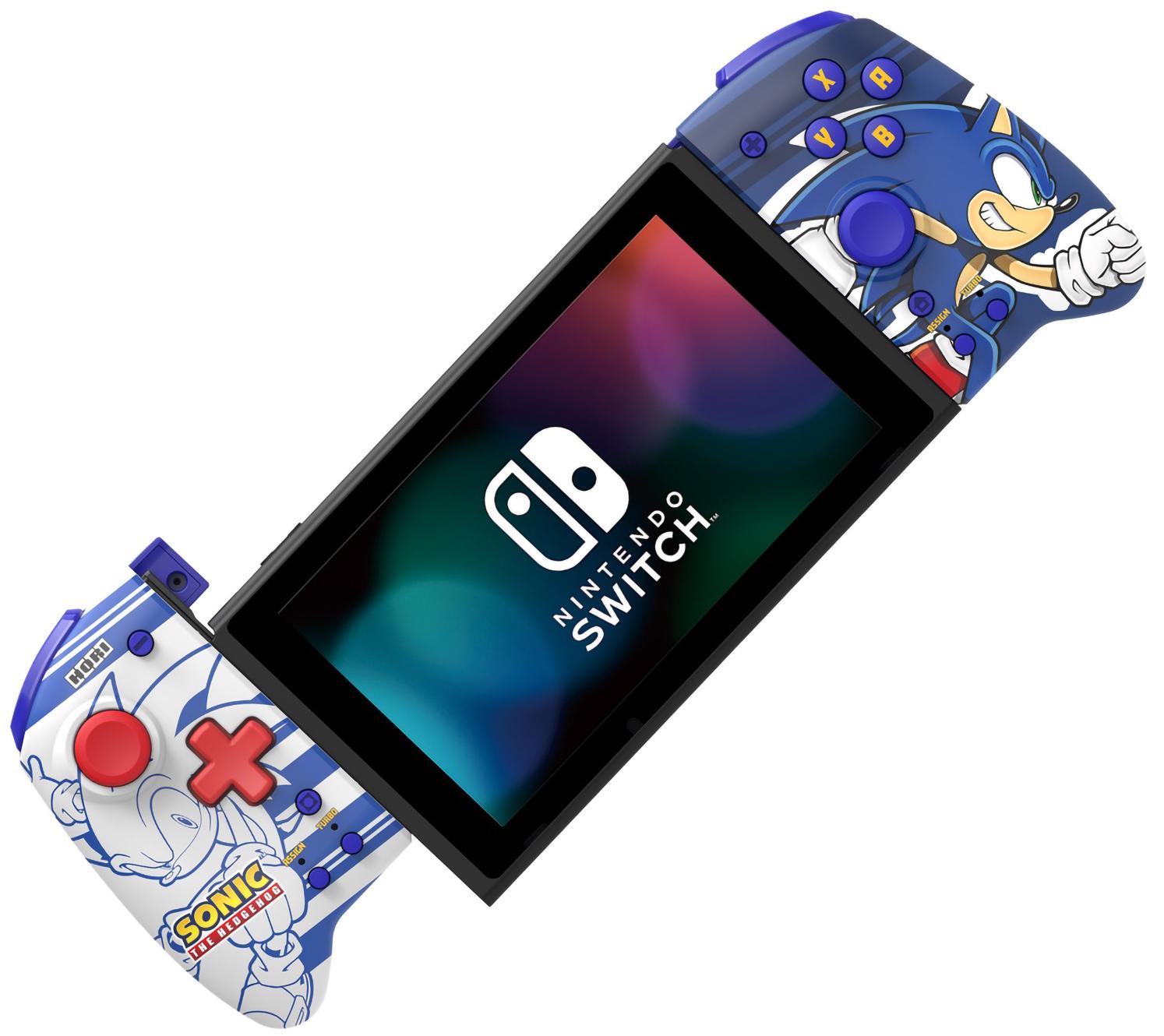 

Контроллер Hori Joy-Con Split Pad Pro Sonic для Nintendo Switch (NSW-358U), 2 шт, Разноцветный, Joy-Con Split Pad Pro