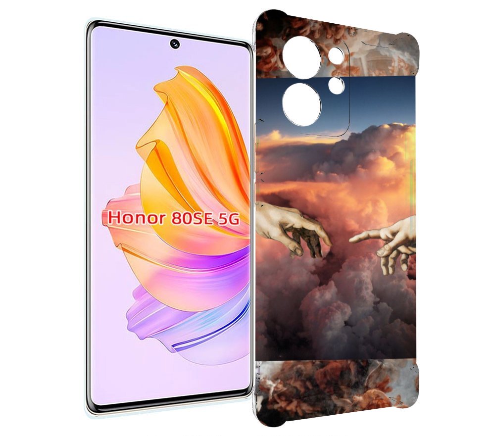 

Чехол MyPads красивая-картина для Honor 80 SE, Прозрачный, Tocco