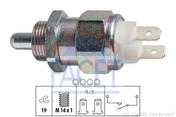 

Датчик заднего хода SKODA 105,120 (742) 1.0 105 S,L/1.0 105 S,L,GL/1.2 1шт