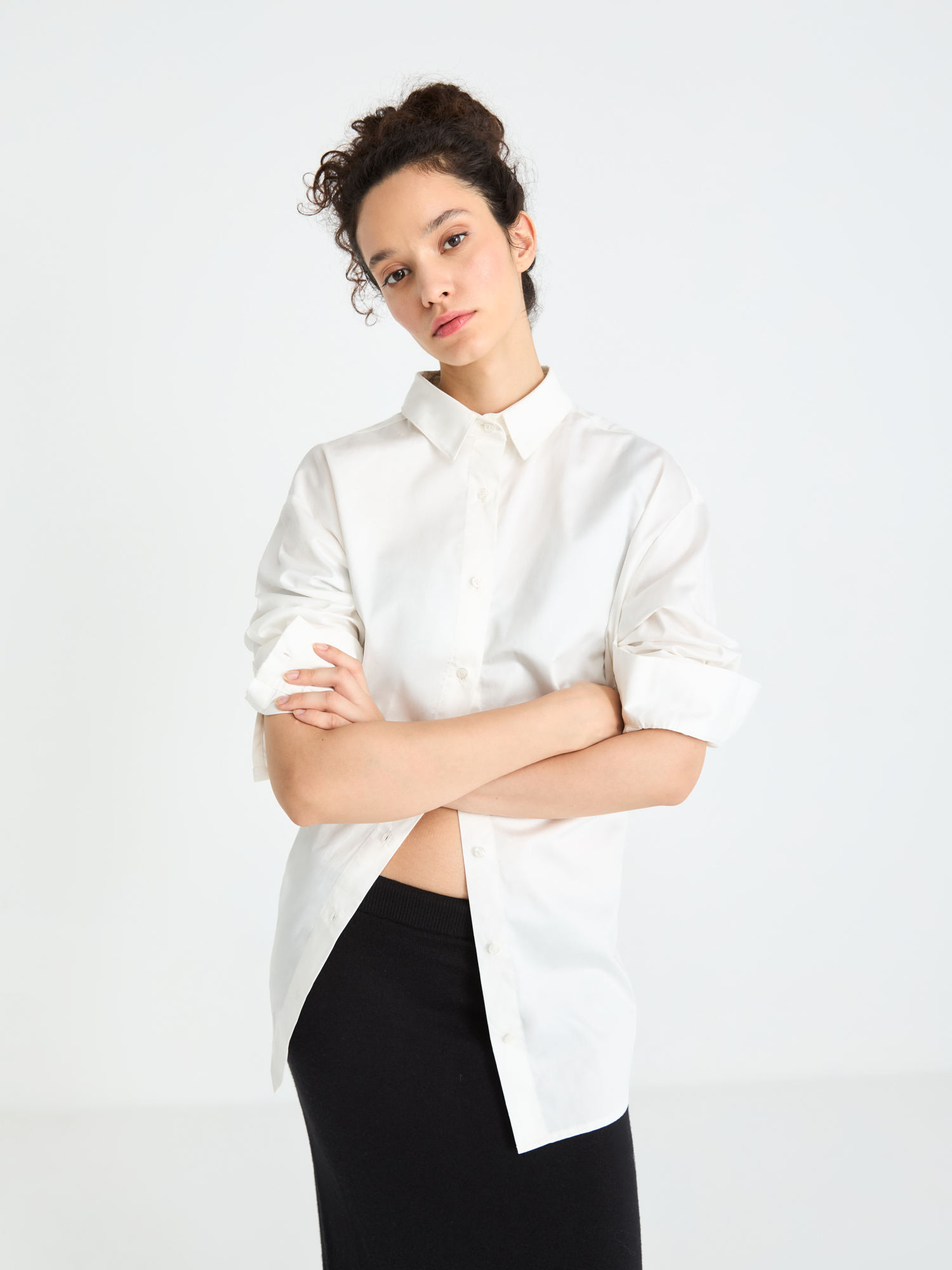 Рубашка женская Arive 252 бежевая S 3590₽