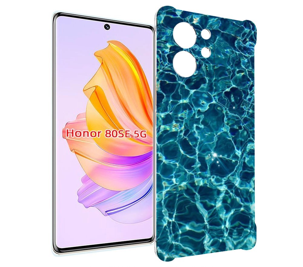

Чехол MyPads красивая голубая вода для Honor 80 SE, Прозрачный, Tocco