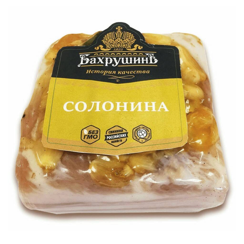 

Солонина засоленная Бахрушинъ +-600 г
