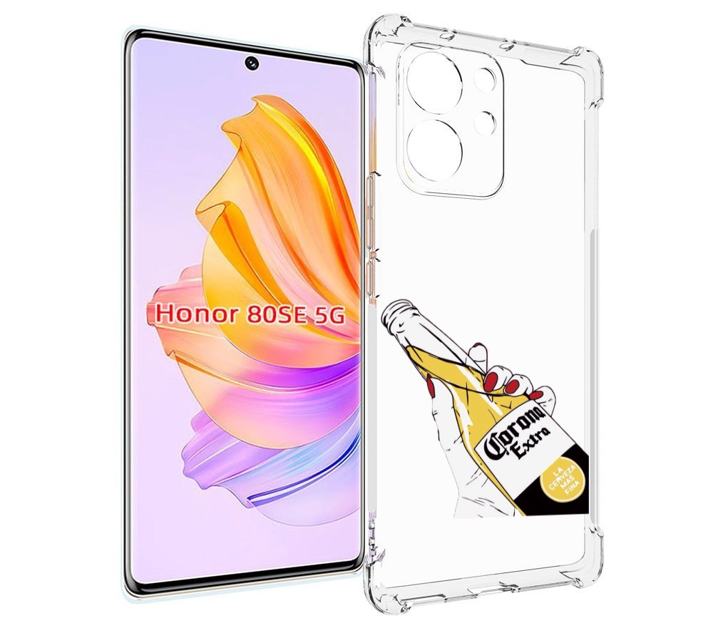 

Чехол MyPads корона екстра для Honor 80 SE, Прозрачный, Tocco