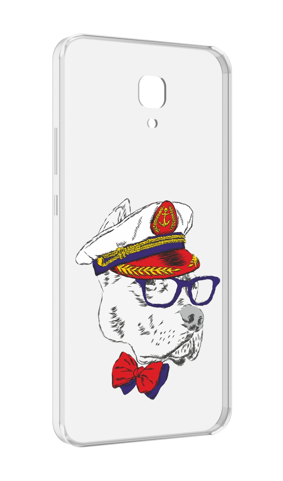 

Чехол MyPads бульдог для Meizu M5 Note, Прозрачный, Tocco