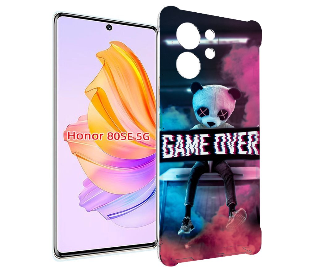 

Чехол MyPads картина-панда для Honor 80 SE, Прозрачный, Tocco