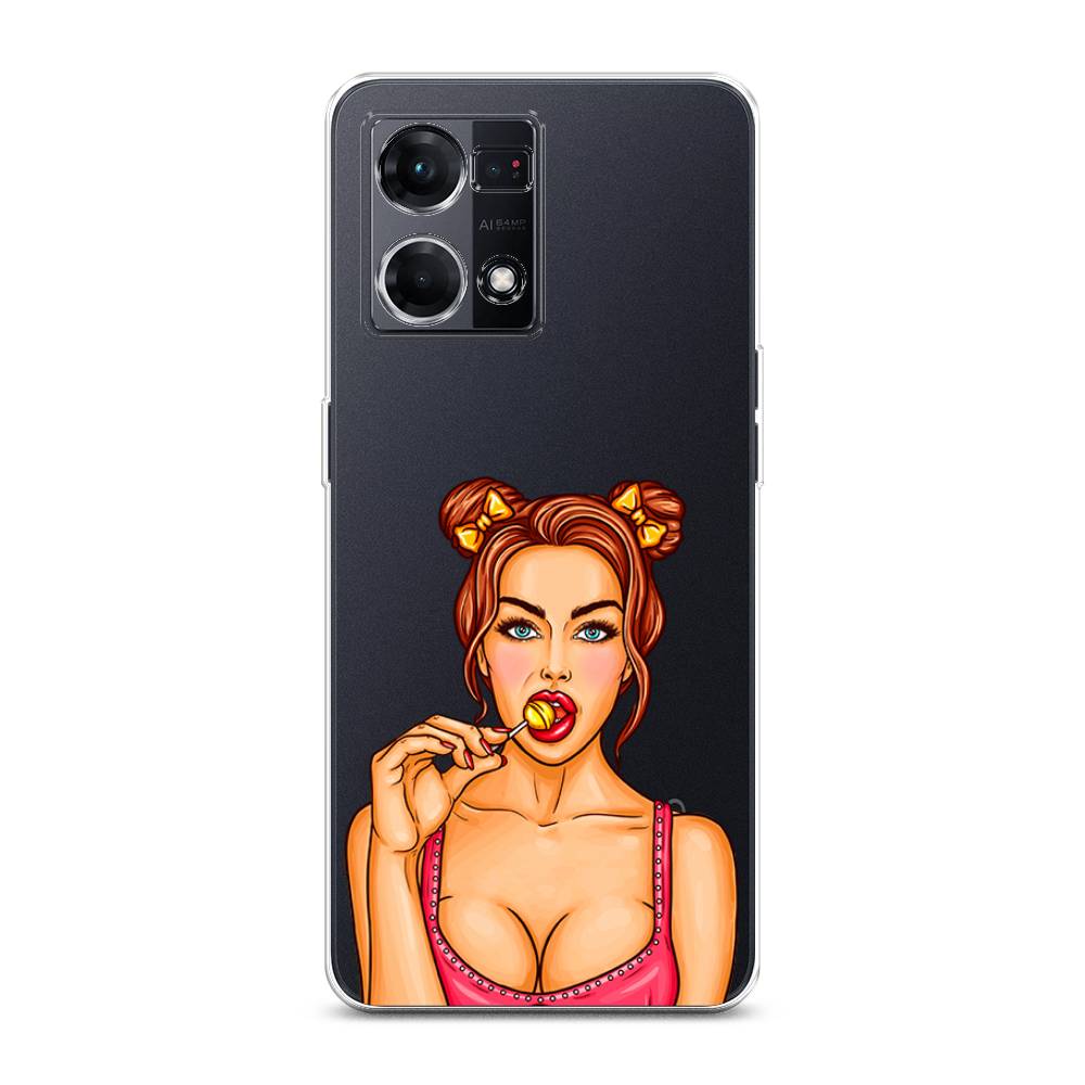 

Чехол Awog на Oppo Reno 8 4G "Вкусный леденец", Бежевый;коричневый;розовый, 2511450-7