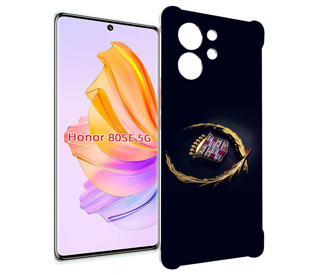 

Чехол MyPads кадилак cadillac 2 для Honor 80 SE, Прозрачный, Tocco