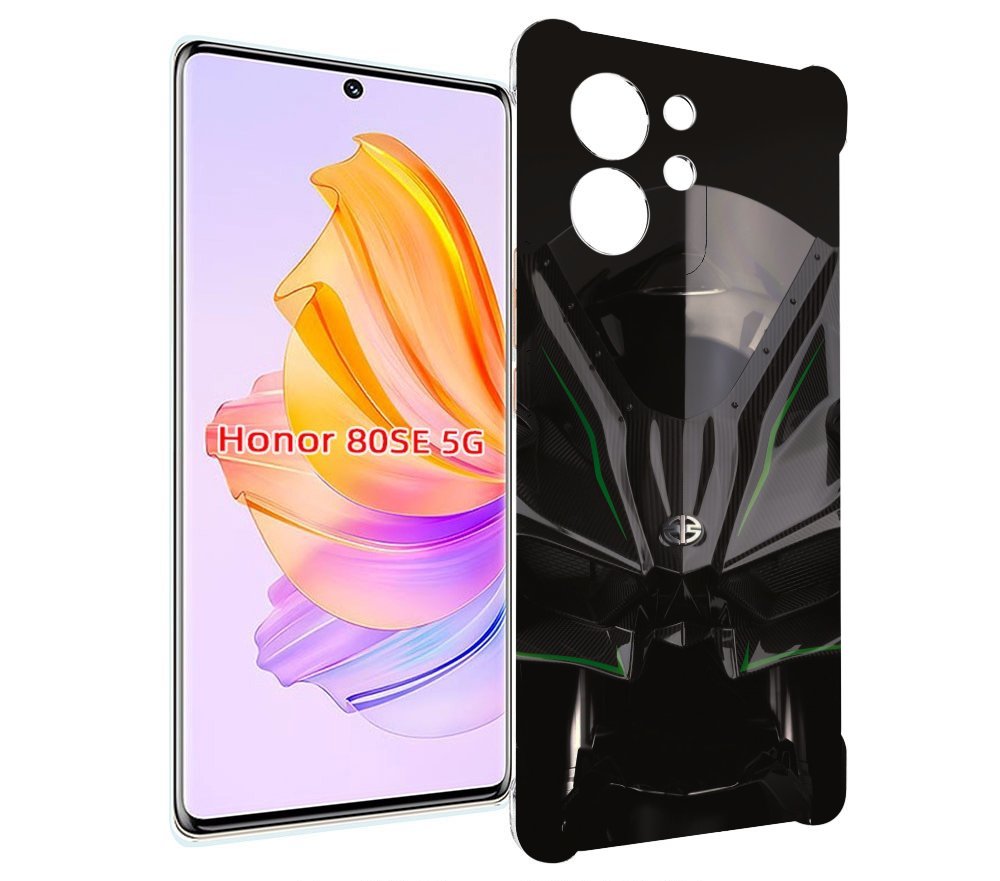 

Чехол MyPads кавасаки мото для Honor 80 SE, Прозрачный, Tocco