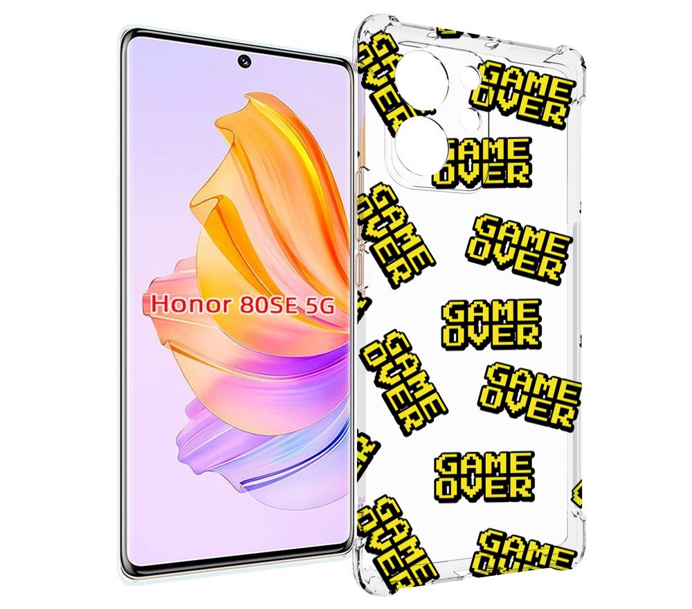 

Чехол MyPads игра-окончена для Honor 80 SE, Прозрачный, Tocco