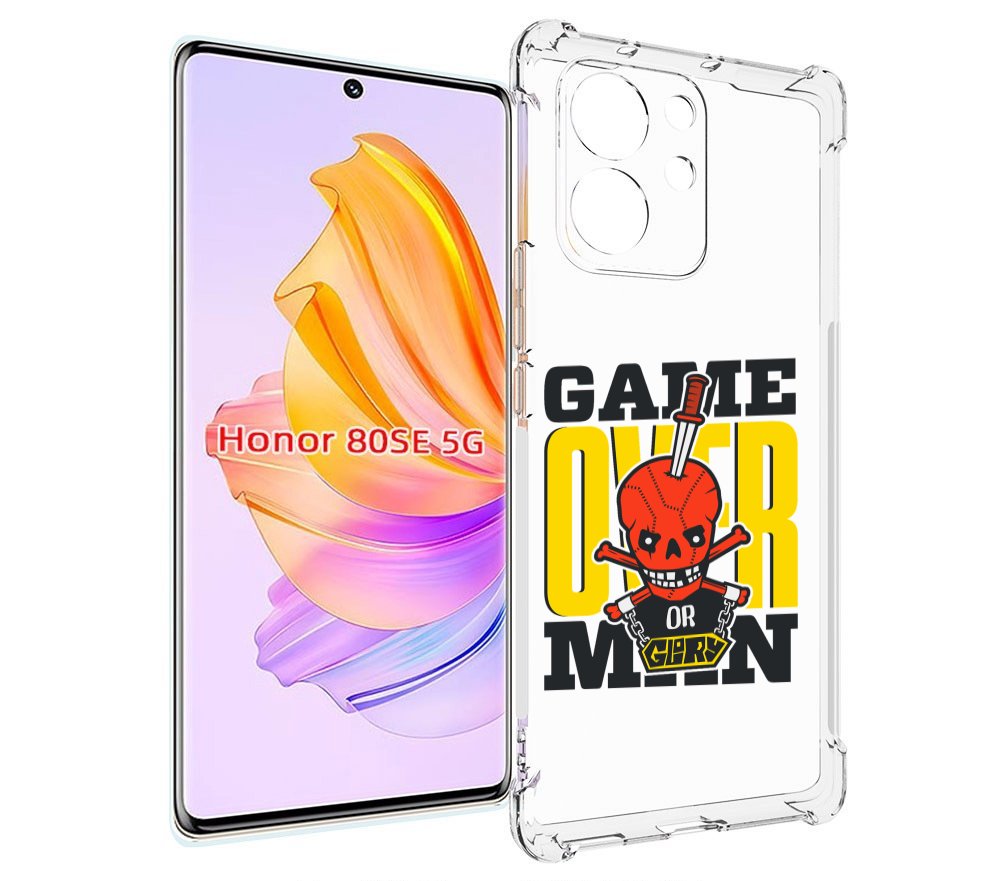

Чехол MyPads игра-окончена-парень для Honor 80 SE, Прозрачный, Tocco
