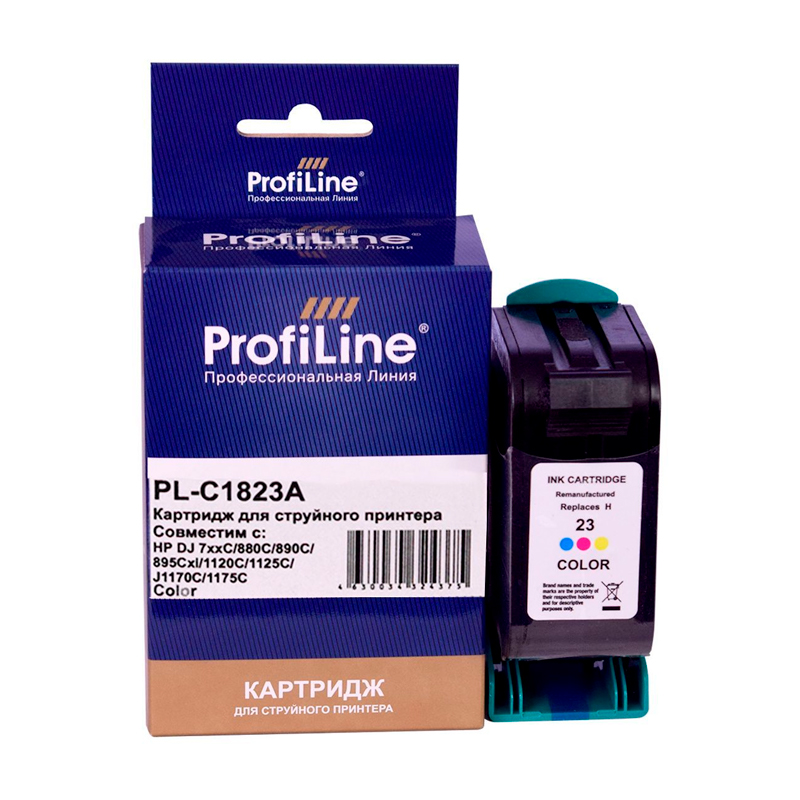 

Картридж для струйного принтера Profiline PL-C1823A (PL-C1823A) черный, совместимый, PL-C1823A