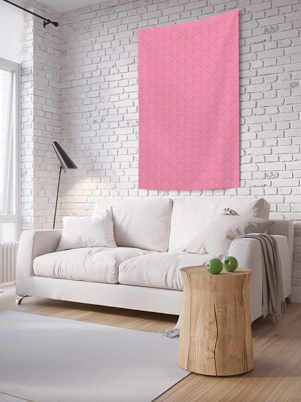

Вертикальное фотопанно на стену JoyArty Розовый узор 150x200 см, Розовый узор