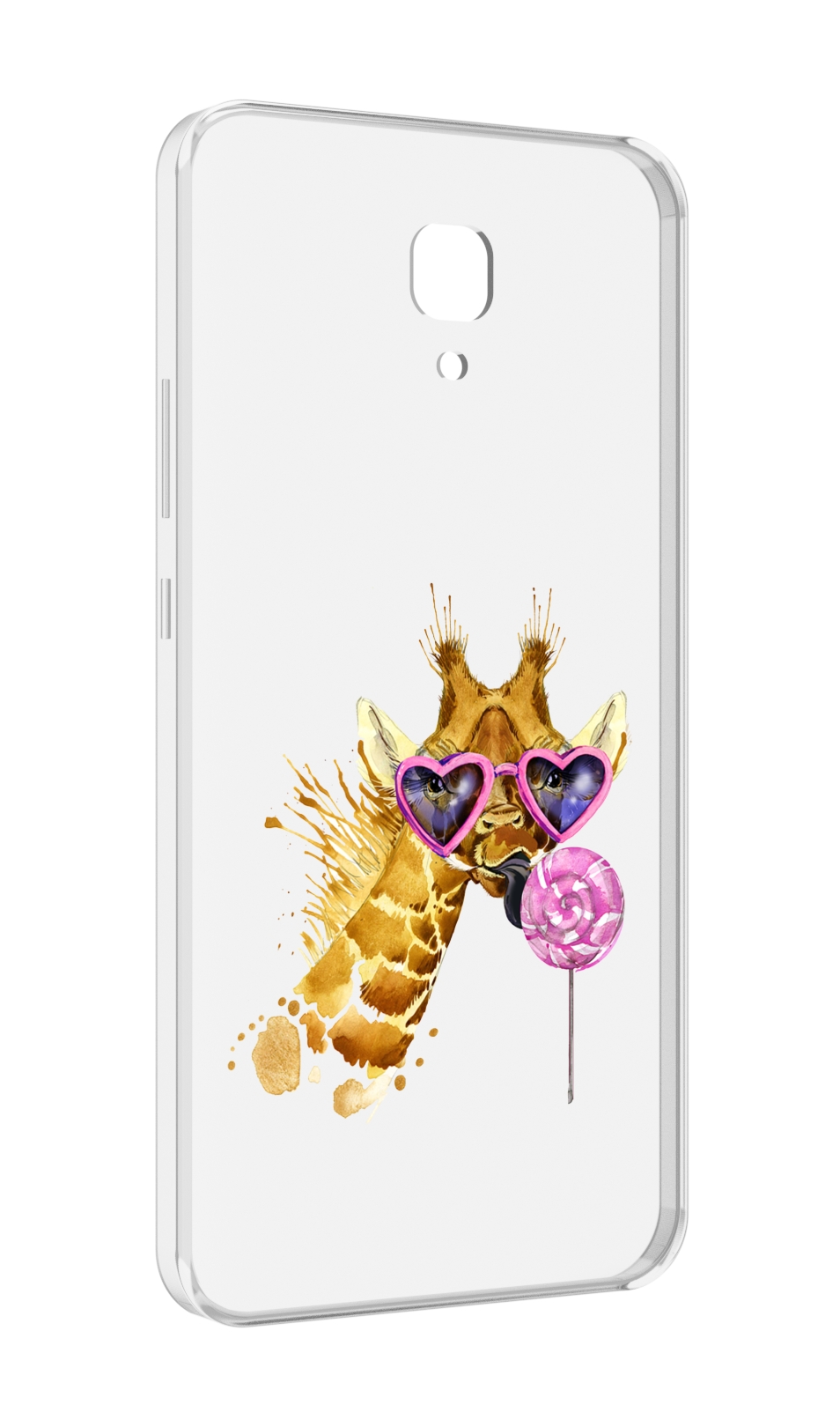 

Чехол MyPads акварельный жираф для Meizu M5 Note, Прозрачный, Tocco