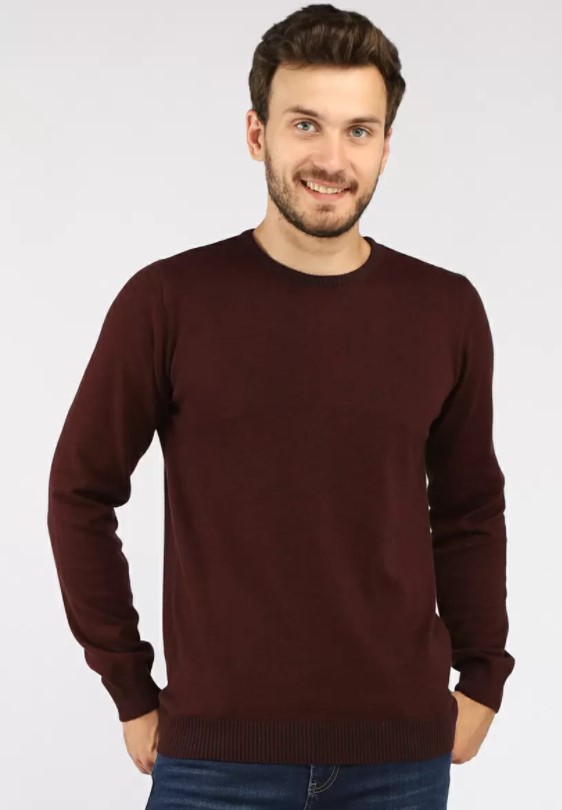 

Джемпер мужской 212TR(BC-0004)-1201 A passion play бордовый XL, 212TR(BC-0004)-1201