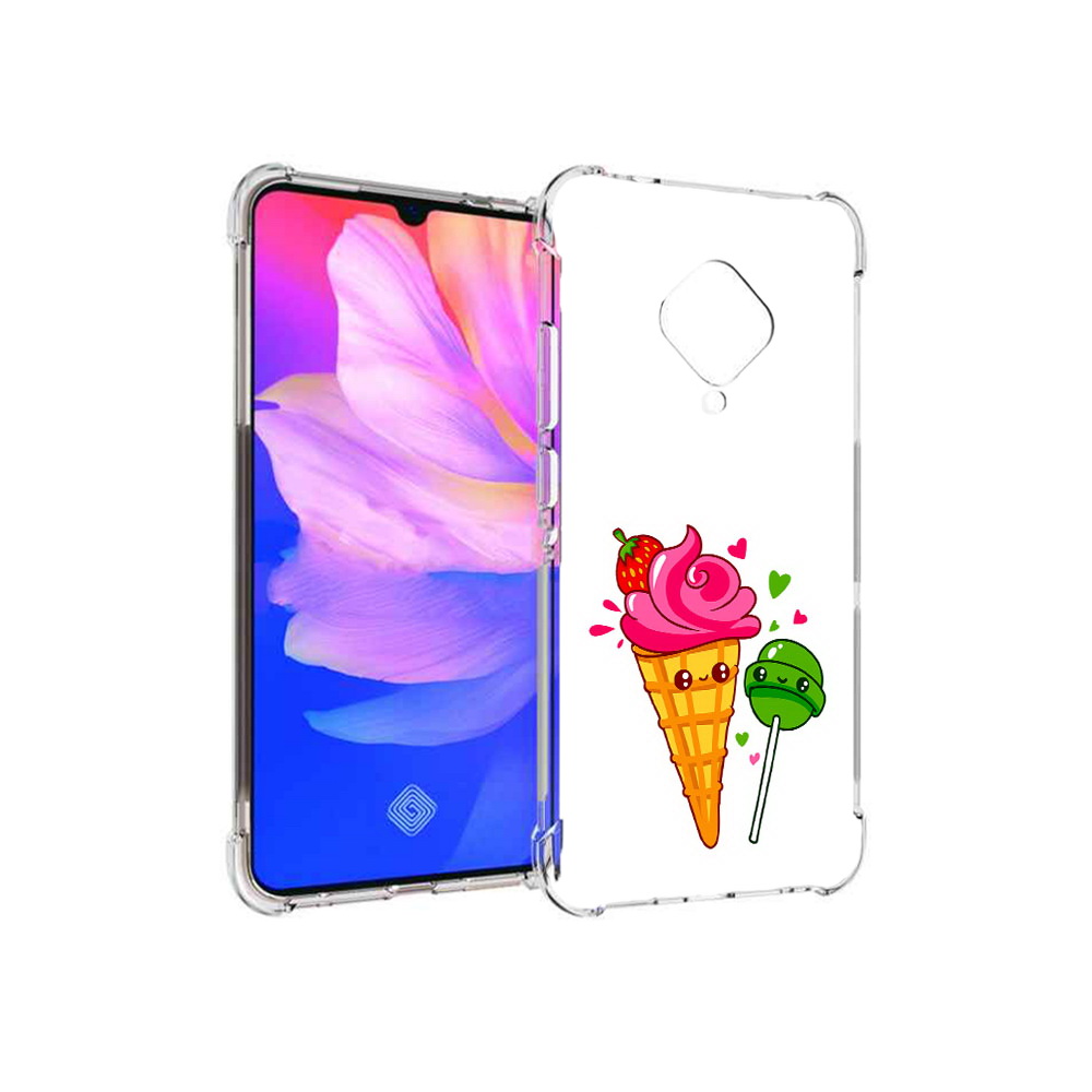 

Чехол MyPads Tocco для Vivo V17 Вкусняшки (PT147343.378.45), Прозрачный, Tocco