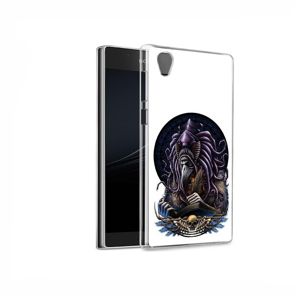 

Чехол MyPads Tocco для Sony Xperia L1 умный ворон (PT66853.250.650), Прозрачный, Tocco