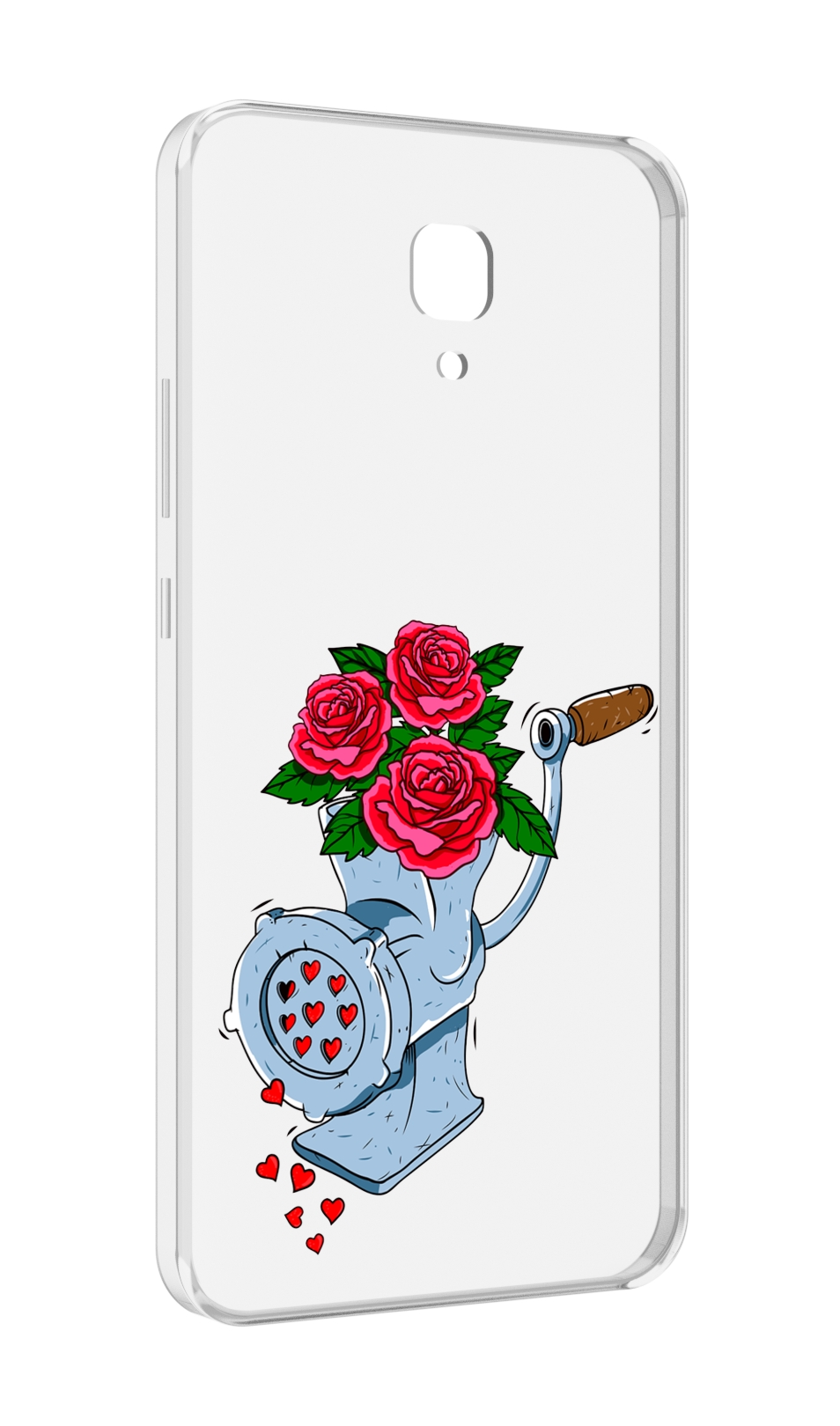 

Чехол MyPads Цветочные сердца для Meizu M5 Note, Прозрачный, Tocco