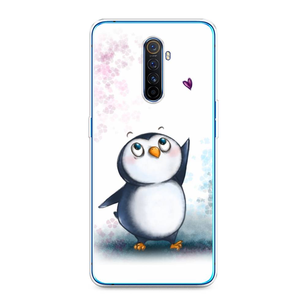 

Чехол Awog на Realme X2 Pro "Пингвин и сердечко", Разноцветный, 251750-1