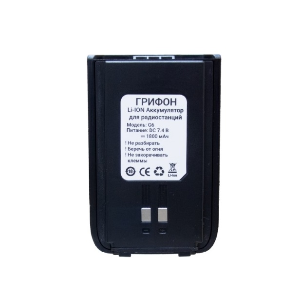 

Аккумуляторная батарея ГРИФОН G-6 Li-ion 1800 мА ч FN62004, G-6