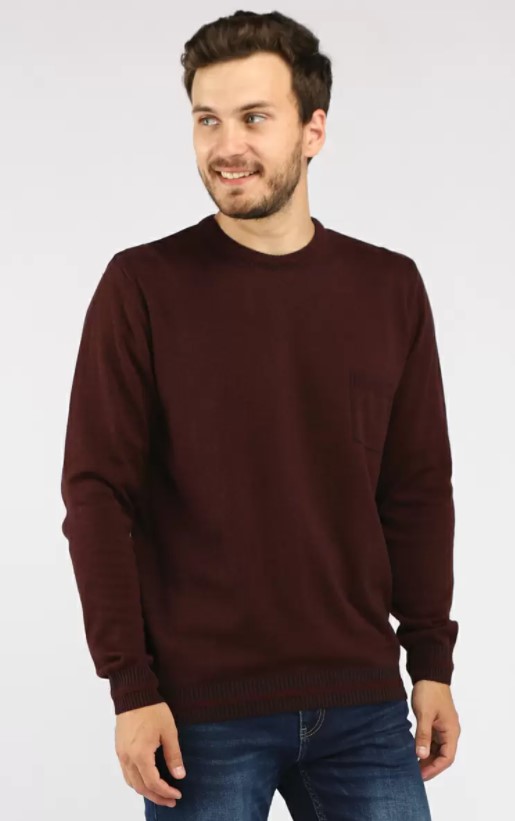 

Джемпер мужской 212TR(BC-0003)-1201 A passion play бордовый 2XL, 212TR(BC-0003)-1201