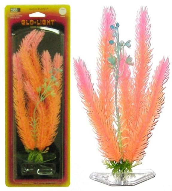 Растение PENN-PLAX CLUB MOSS 27см оранжево розовое светящееся P8LGL