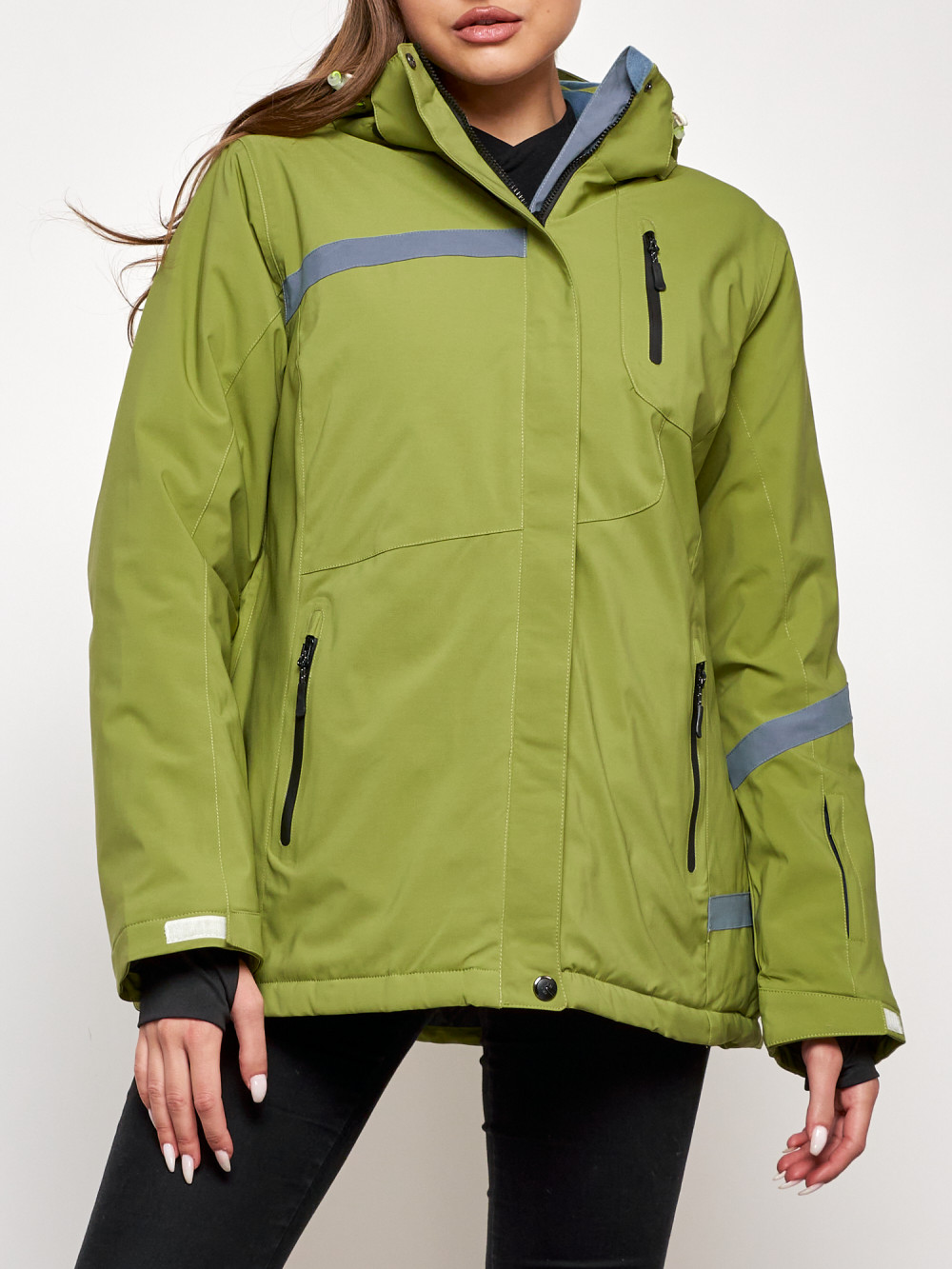 

Куртка AD3382 5XL INT Khaki, Зеленый, AD3382