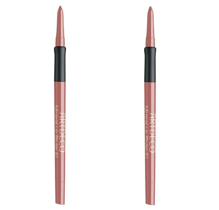 Карандаш для губ ARTDECO Mineral Lip Styler тон 21 0.4 г 2 шт