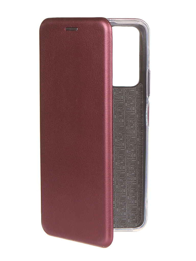 фото Чехол wellmade для huawei p smart 2021 book case burgundy wm-0017-by