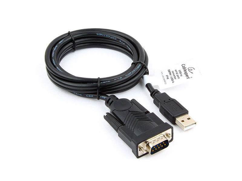 фото Кабель gembird usb a-rs232 (am/db9m)