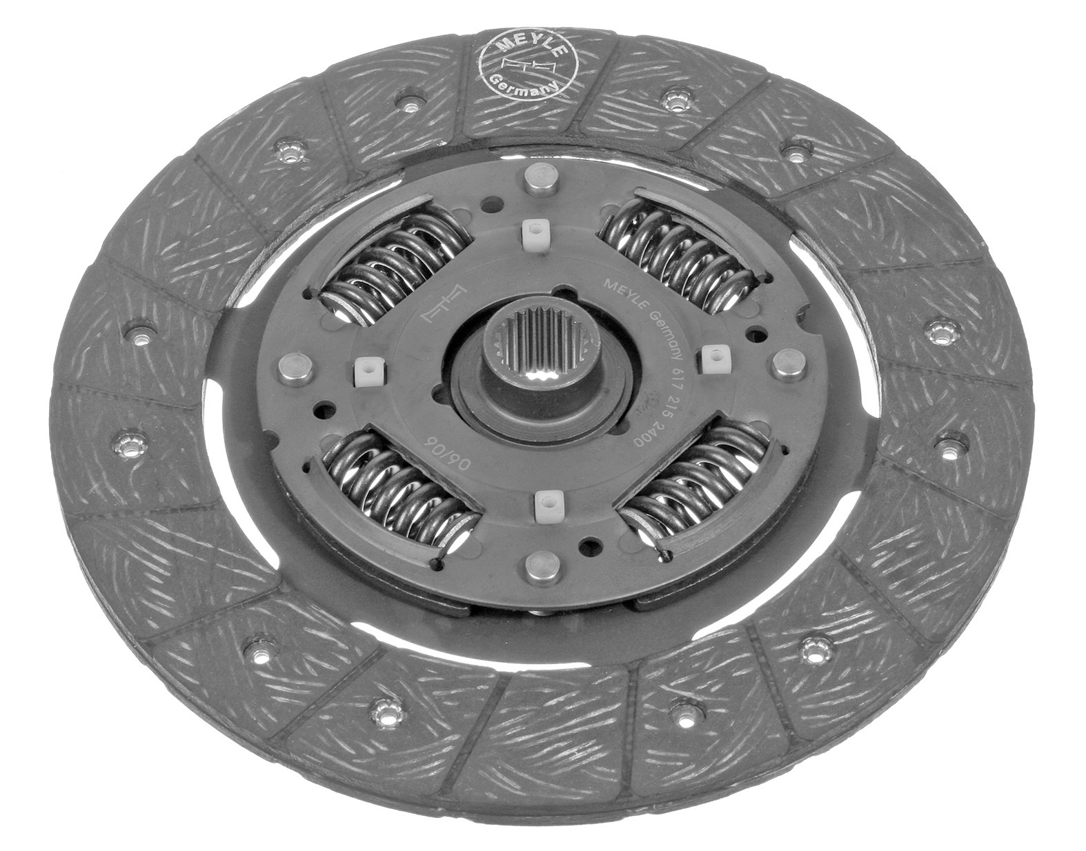

Диск сцепления Opel Astra F/Kadett E/Vectra A 82>01 MEYLE 6172152400
