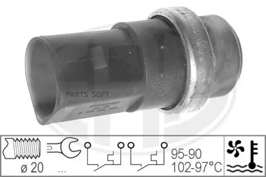 

Датчик, включение вентилятора AUDI A4/A6, VW PASSAT 98-05 ERA 330231