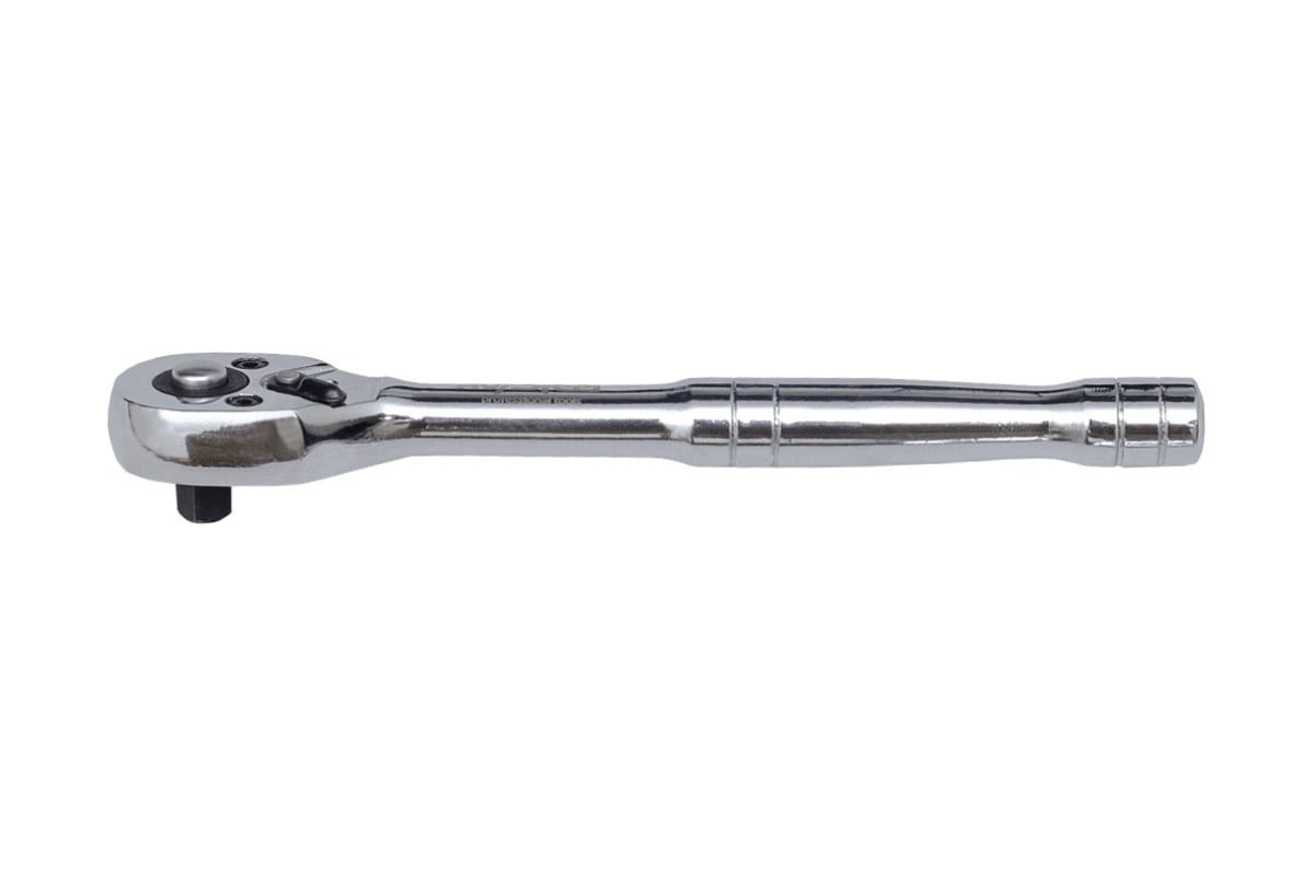 Трещотка 38 24-Зубца 200Мм С Металлической Гладкой Рукояткой Av Steel ключ разводной с двухкомпонентной рукояткой 300мм av steel av321512