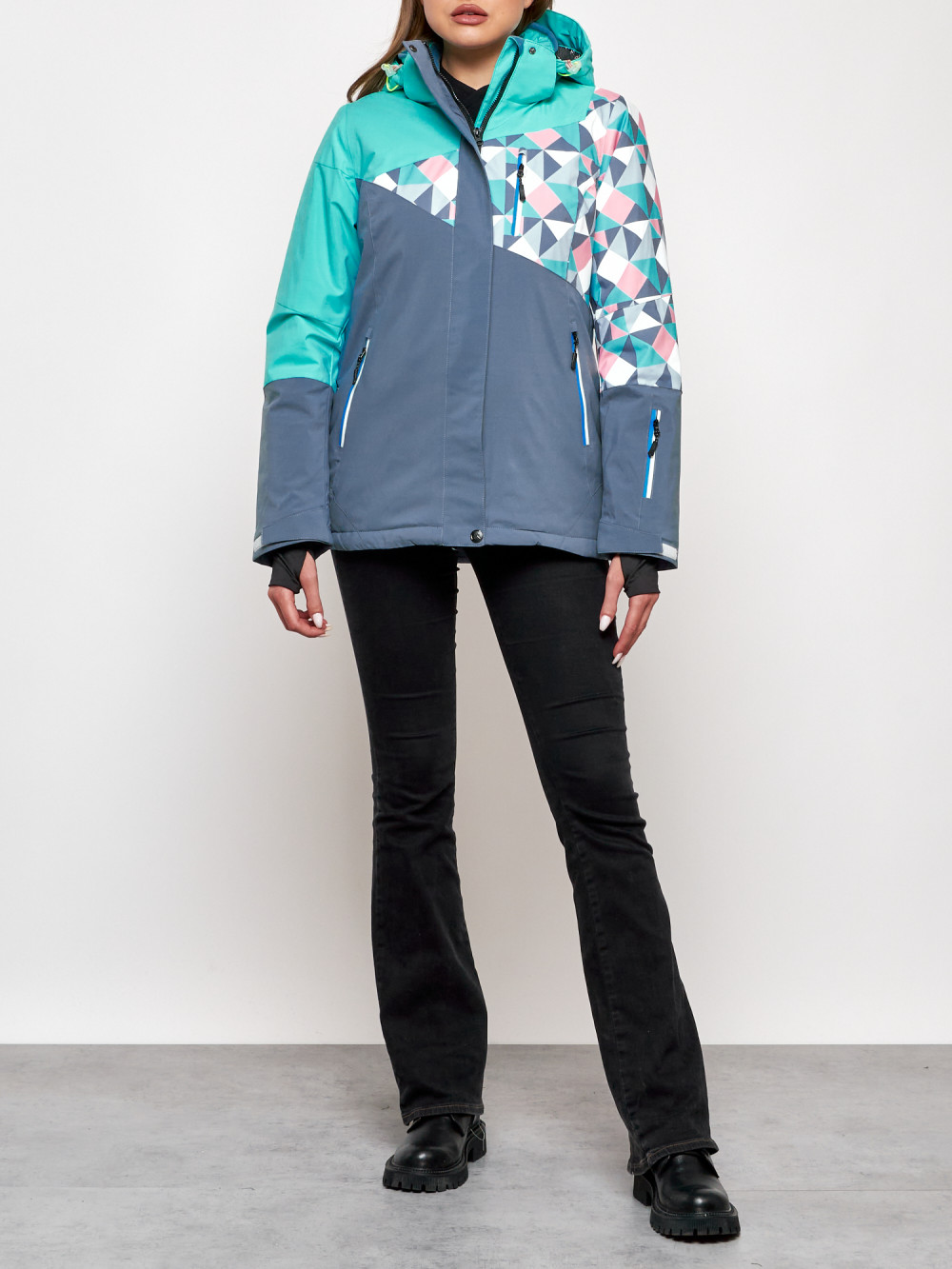 

Куртка AD2337 XL INT Turquoise, Голубой, AD2337