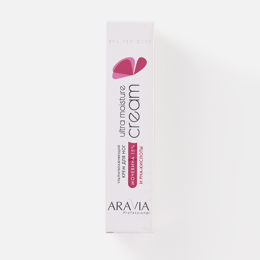 Крем для ног ARAVIA Professional Ultra Moisture Cream мочевина 15% и PHA-кислоты 100 мл