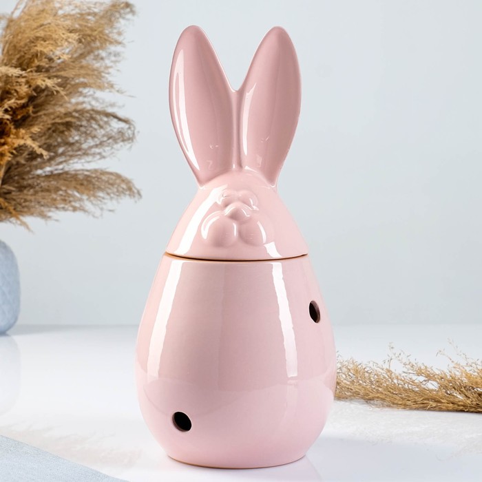 фото Банка для чеснока "кролик" 15х15х33см борисовская керамика